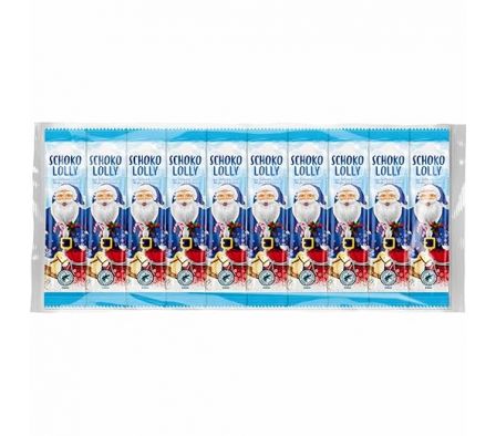 CHUPETIN DE CHOCOLATE BLANCO EDEKA 10UN.