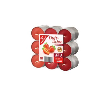 VELAS AROMATICAS G+G FRUTOS ROJOS 18UNDS