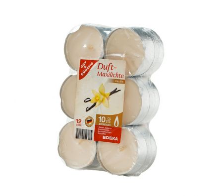 VELAS G+G AROMA VAINILLA 12UN
