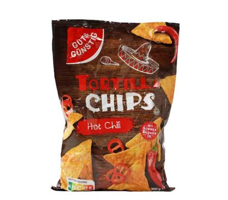 TORTILLA CHIPS G+G NACHO CON CHILI 300GR