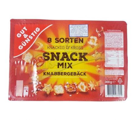 MEZCLA DE APERITIVOS SALADOS G+G 300GR