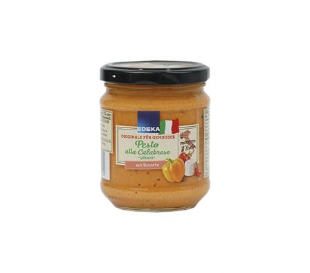 SALSA PESTO EDEKA ALLA CALABRESE 190GR