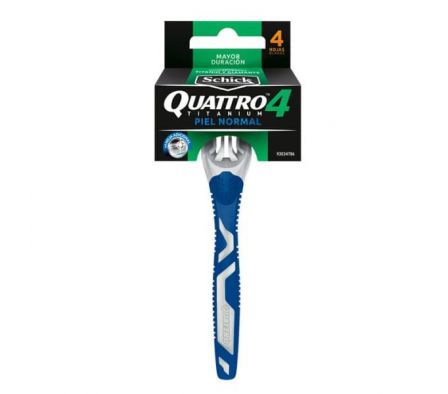 MAQUINA SCHICK QUATTRO HOMBRE DES.