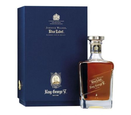 WHISKY JOHNNIE BLUE LABEL KING GEORGE 750 ML