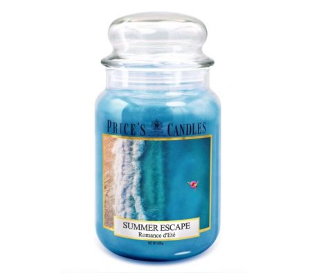 VELA AROMÁTICA LARGE PRICE'S SUMMER ESCAPE 630GRS
