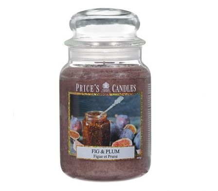 VELA AROMÁTICA LARGE PRICE'S FIG & PLUM 630GRS