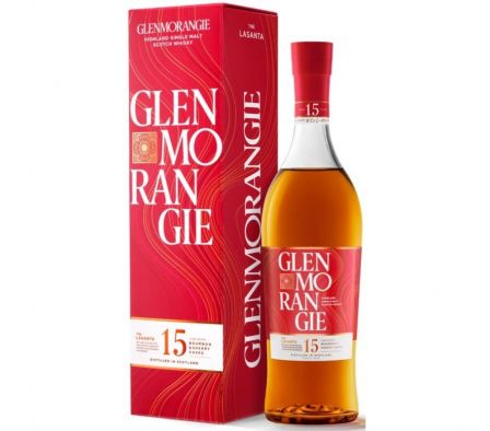 WHISKY GLENMORANGIE LASANTA 15 AÑOS 700ML