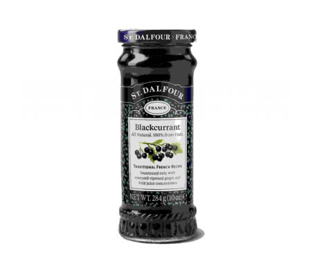 MERMELADA ST.DALFOUR GROSELLAS NEGRAS 284GR