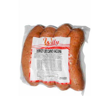 CHORIZO VACUNO WILLY EV X KG