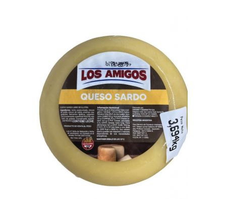 QUESO SARDO LOS AMIGOS X KG