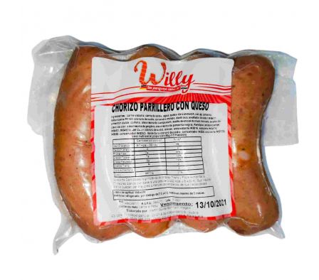 CHORIZO PARRILLERO CON QUESO WILLY E.V X KILO