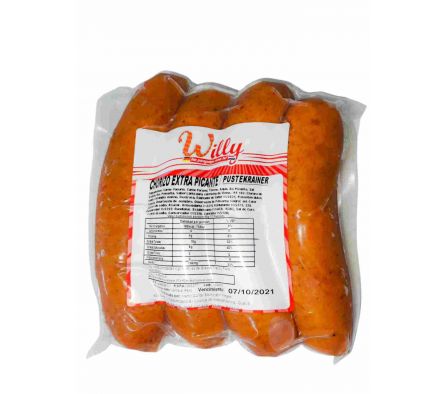CHORIZO EXTRA PICANTE WILLY PUSTEKRAINER