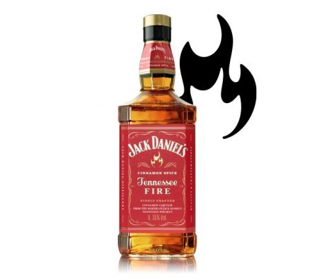 WHISKY JACK DANIEL'S FIRE 1LT