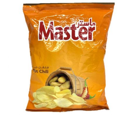 PAPA FRITA MASTER CHIPS HOT CHILI