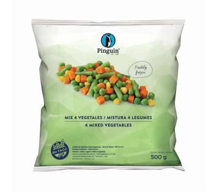 MIX 4 VEGETALES PINGUIN 500G 
