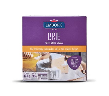 QUESO BRIE EMBORG 125G