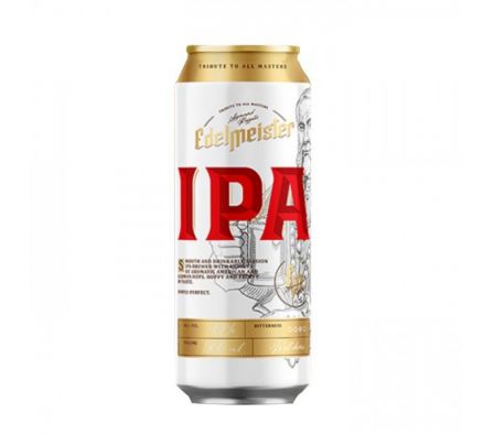 CERVEZA EDELMEISTER IPA 4.7 % LATA 500 ML
