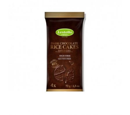 GALLETA LESTELLO DE ARROZ BAÑADA EN CHOCOLATE 72GR