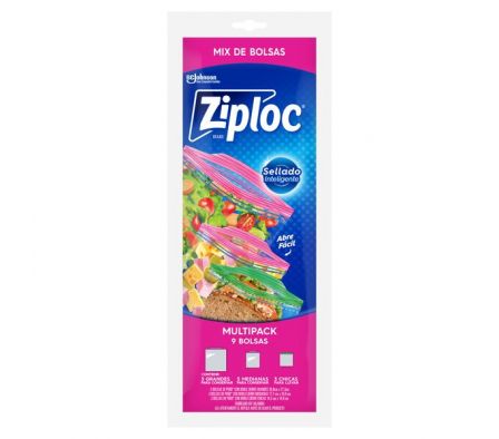 BOLSAS HERMETICAS ZIPLOC MULTIPACK 