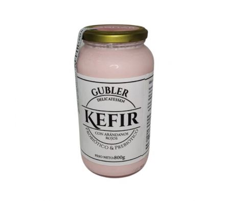 KEFIR GUBLER C/ARANDANOS ROJOS 800GR