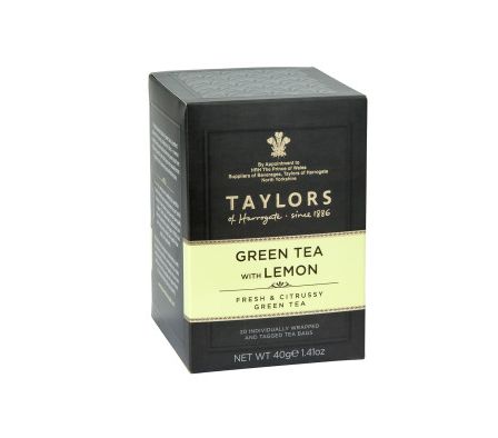 TE VERDE TAYLORS CON LIMON 40 GR