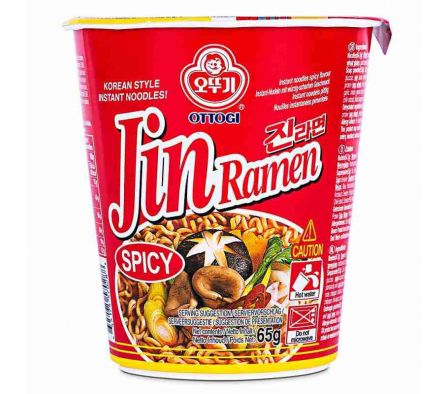 FIDEO OTTOGI INSTANTANEO JIN RAMEN HOT 65G