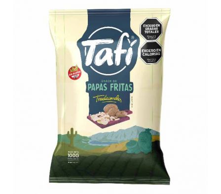 PAPAS FRITAS TAFI TRADICIONAL 100GR