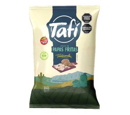 PAPAS FRITAS TAFI TRADICIONAL 210 GR