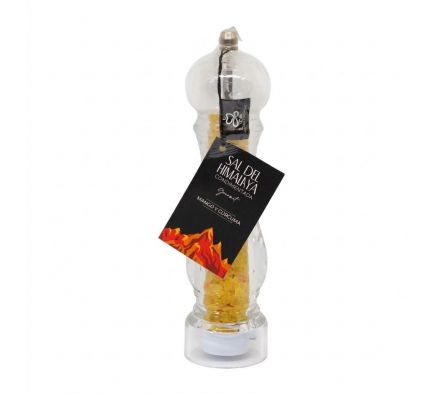 SAL GRUESA OM DEL HIMALAYA MANGO Y CÚRCUMA 100GR