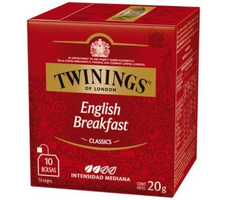 TE TWININGS ENGLISH BREAKFAST 10 SOBRES