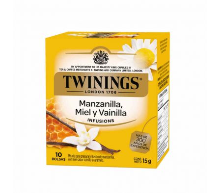 TE TWININGS MANZANILLA MIEL Y VAINILLA 10 SOBRES
