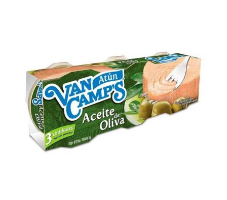 PACK ATUN VAN CAMP'S OLIVA 80GR