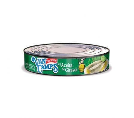 SARDINA VAN CAMP'S EN ACEITE LATA 225GR