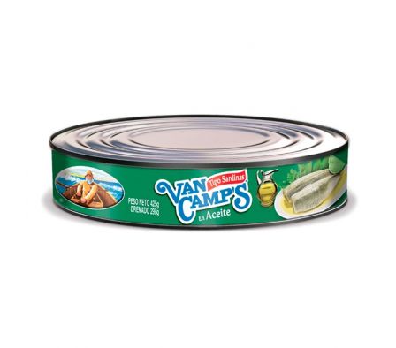 SARDINA VAN CAMPS ACEITE 425GR