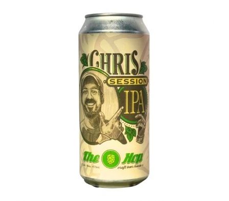 CERVEZA  ARTESANAL CHRIS - SESSION IPA LATA 473ML
