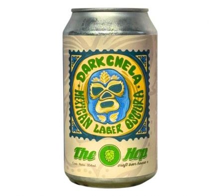 CERVEZA  ARTESANAL DARK CHELA MEXICAN LATA 473ML