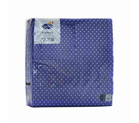 SERVILLETAS DUNI BROOK BLUE 33X33