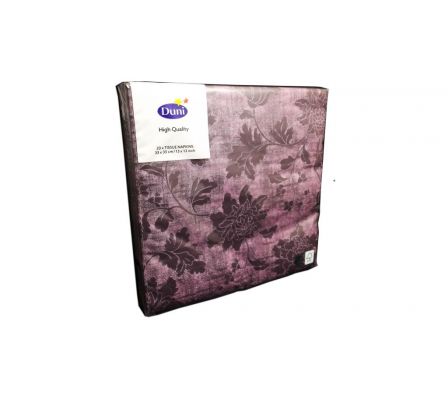 SERVILLETA DUNI VENEZIA PLUM 33X33