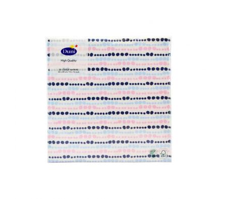 SERVILLETAS DUNI DOTTIE 33X33