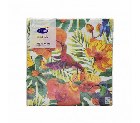 SERVILLETAS DUNI CUBAN SUMMER 33X33