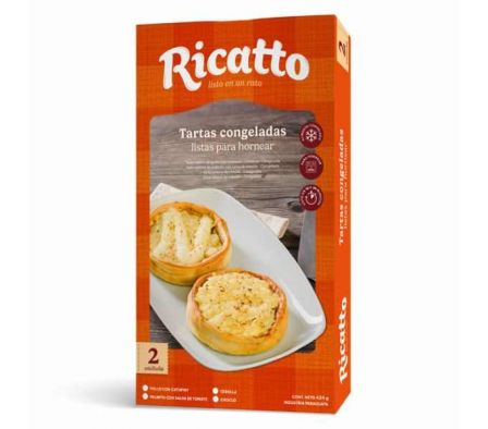 TARTA RICATTO DE CEBOLLA CONGELADO