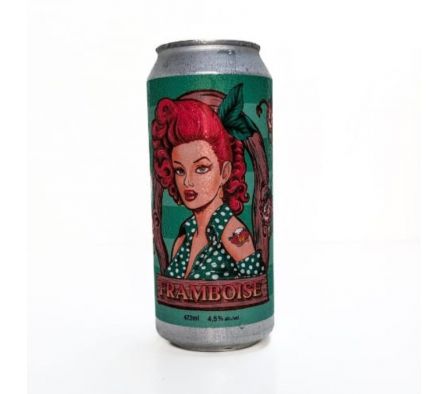 CERVEZA ARTESANAL HERKEN FRAMBOISE 473ML