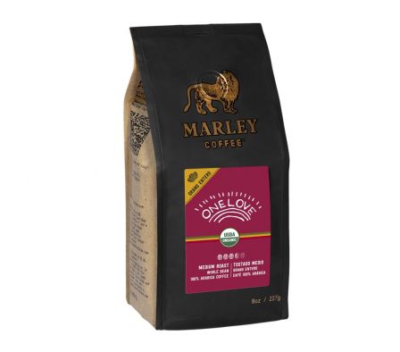 CAFÉ MARLEY COFFEE ONE LOVE GRANO ENTERO 227 GR