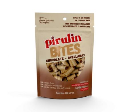 MINI BARQUITO PIRULIN AVELLANA Y CHOCOLATE 200GR
