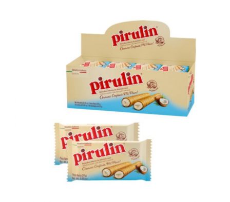 MINI CHOCOLATE PIRULIN RELLENOS DE COCO 24GR 