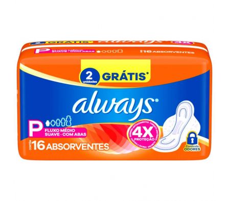 TOALLA HIGIENICA ALWAYS SUPER PROTEC SUAVE C/ALAS