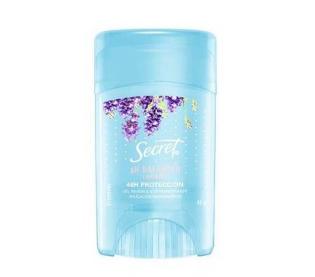 DESODORANTE SECRET CLEAR GEL PH BALANCEADO 45G