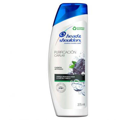 SHAMPOO HEAD & SHOULDERS PURIFICACION CAPILAR 375M