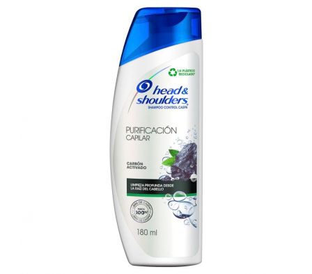 SHAMPOO H&S PURIFICACION CAPILAR 180ML