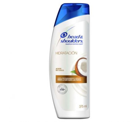 SHAMPOO H&S HIDRATACION ACEITE DE COCO 375 ML